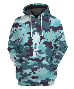 Gearhumans 3D Camo Scuba Diving Custom Tshirt Hoodie Apparel GW18052115 3D Apparel Hoodie S