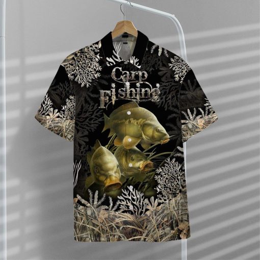 Gearhumans 3D Carp Fishing Hawaii shirt ZZ25031 Hawai Shirt