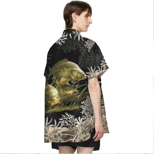 Gearhumans 3D Carp Fishing Hawaii shirt ZZ25031 Hawai Shirt
