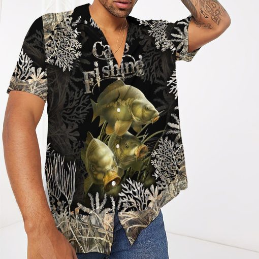 Gearhumans 3D Carp Fishing Hawaii shirt ZZ25031 Hawai Shirt