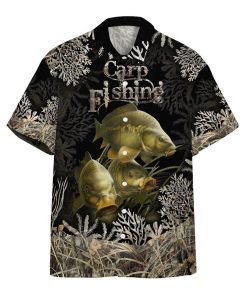 Gearhumans 3D Carp Fishing Hawaii shirt ZZ25031 Hawai Shirt Short Sleeve Shirt S 