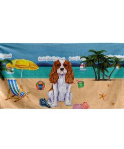 Gearhumans 3D Cavalier King Charles Dog Custom Beach Towel GW11052115 Towel Towel 60''x30'' 