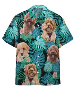 Gearhumans 3D Cavoodle Dog Summer Custom Short Sleeve Shirt GW19052113 Hawai Shirt Short Sleeve Shirt S 