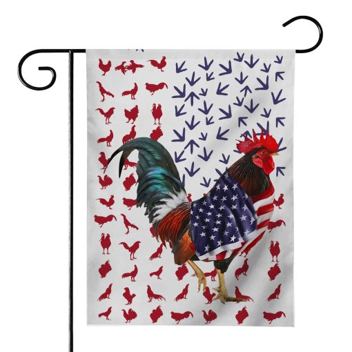 Gearhumans 3D Chicken American Custom Flag GW0806214 House Flag House Flag S