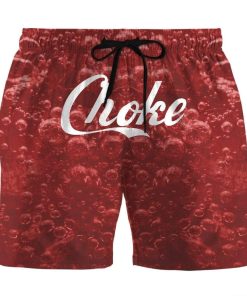 Gearhumans 3D Choke Custom Beach Shorts Swim Trunks GN30065 Men Shorts Men Shorts S 