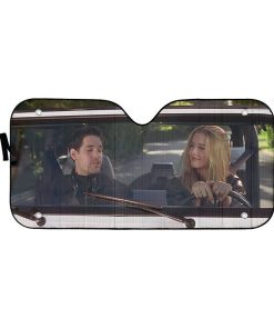 Gearhumans 3D Clueless Car Auto Sunshade GS2804212 Auto Sunshade 57''x27.5'' 