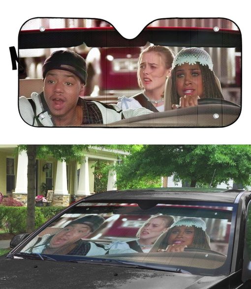 Gearhumans 3D Clueless Car Auto Sunshade GS2804213 Auto Sunshade