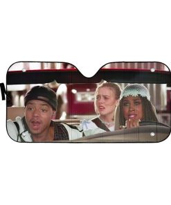 Gearhumans 3D Clueless Car Auto Sunshade GS2804213 Auto Sunshade 57''x27.5'' 