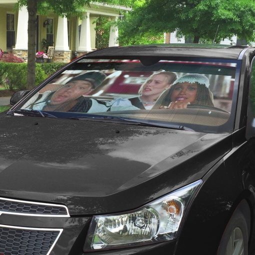 Gearhumans 3D Clueless Car Auto Sunshade GS2804213 Auto Sunshade