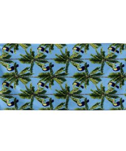 Gearhumans 3D Coconut Tree Beach Towel GJ14052122 Towel Towel 60''x30'' 