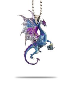 Gearhumans 3D Colorful Dragon Car Hanging GJ24052104 Car Hanging Car Hanging/1 Pack 