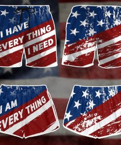 Gearhumans 3D Couple Matching I Have Eveything I Need Custom Beach Shorts Swim Trunk GW01066 Men Shorts 