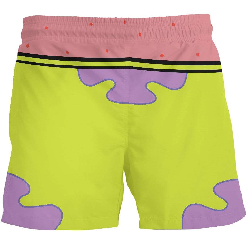 Gearhumans 3D Custom Beach Shorts Patrick 2 Gearhumans 3D Custom Beach Shorts Patrick GA05032 Men Shorts