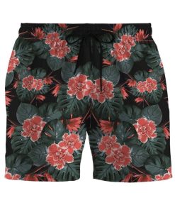 Gearhumans 3D Custom Sleeve Hawaiian Beach Shorts Swim Trunks GD29049 Men Shorts Men Shorts S 
