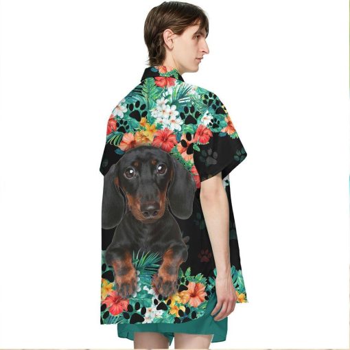 Gearhumans 3D Dachshund Hawaii Shirt ZZ02045 Hawai Shirt