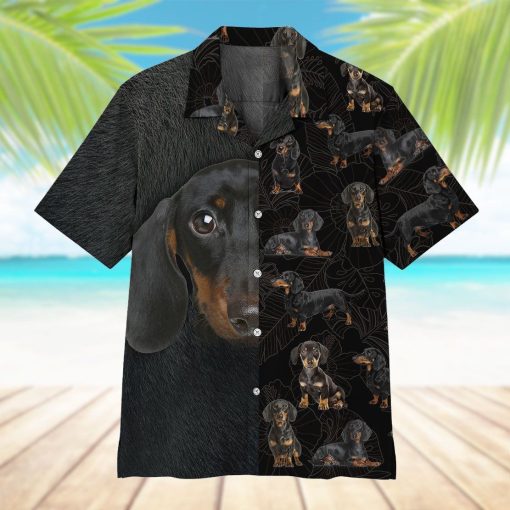 Gearhumans 3D Dachshund Hawaii Shirt ZZ02046 Hawai Shirt