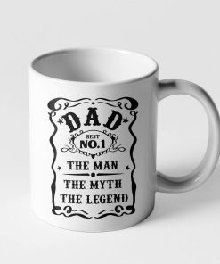 Gearhumans 3D Dad The Man The Myth The Legend Mug ZK1405219 Mug 11oz 