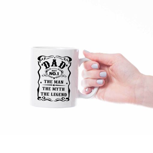 Gearhumans 3D Dad The Man The Myth The Legend Mug ZK1405219 Mug