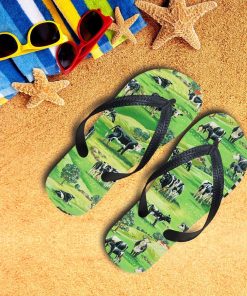 Gearhumans 3D Dairy Cow Flip Flop ZZ2605213 Flipflop Women 35EU 