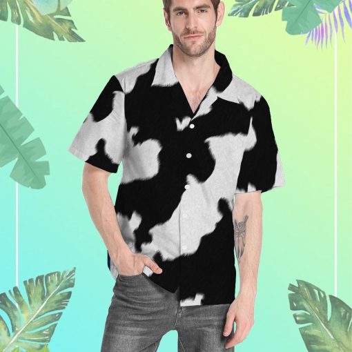 Gearhumans 3D Dairy Cow Hawaii Shirt ZK2505218 Hawai Shirt