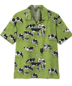 Gearhumans 3D Dairy Cow Hawaii Shirt ZZ2605212 Hawai Shirt Short Sleeve Shirt S 