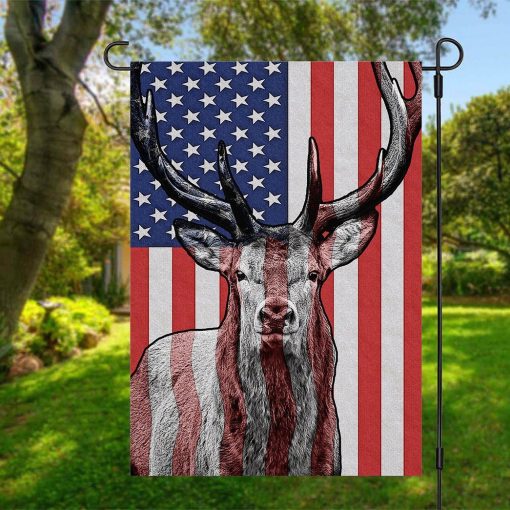 Gearhumans 3D Deer Hunting American Custom Flag GW0706216 House Flag