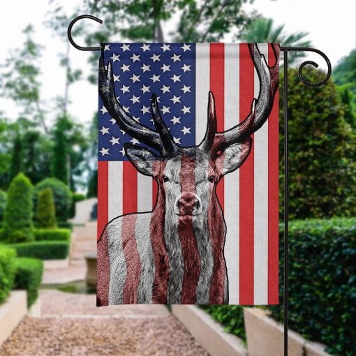 Gearhumans 3D Deer Hunting American Custom Flag GW0706216 House Flag