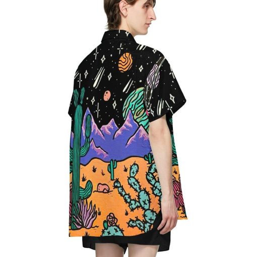 Gearhumans 3D Desert Night Hawaii Shirt ZC130410 Hawai Shirt