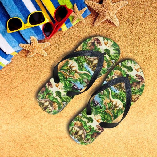 Gearhumans 3D Dinosaur Flip Flop ZZ2505215 Flipflop Women 35EU