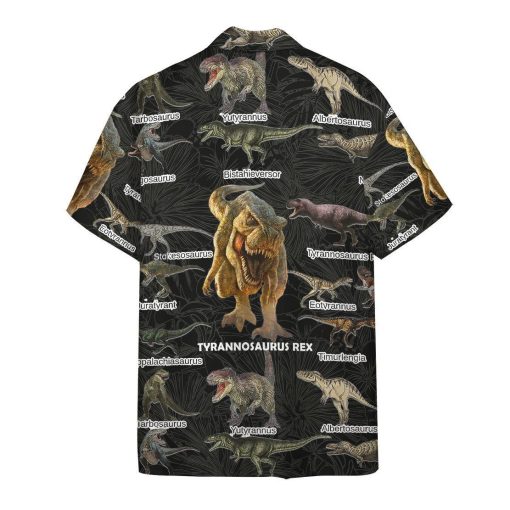 Gearhumans 3D Dinosaur Hawaii Shirt ZZ07047 Hawai Shirt