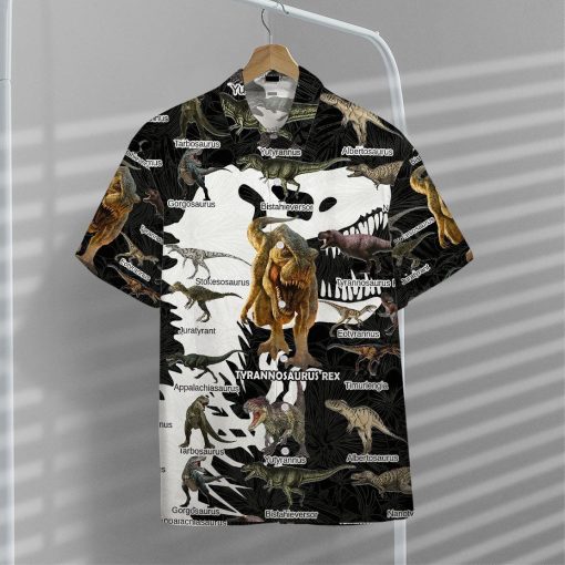 Gearhumans 3D Dinosaur Hawaii Shirt ZZ07047 Hawai Shirt