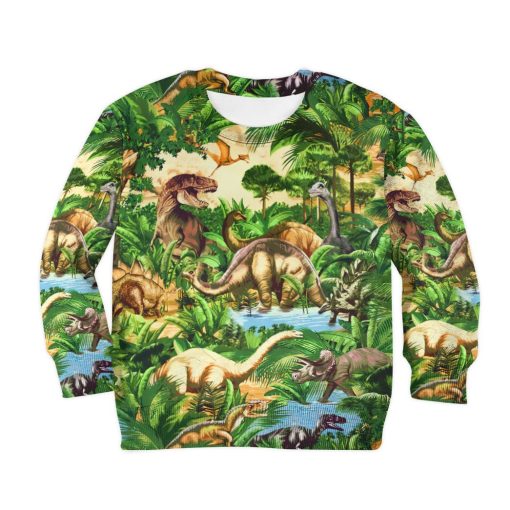 Gearhumans 3D Dinosaur Kids Tshirt Hoodie Apparel 2 Gearhumans 3D Dinosaur Kids Tshirt Hoodie Apparel ZZ2505217 Kid 3D Apparel Kid Sweatshirt 2XS