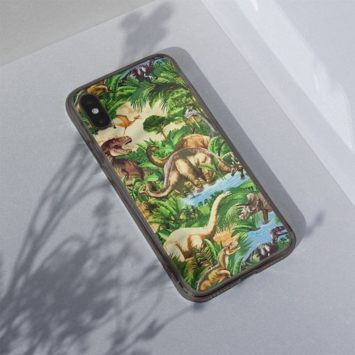 Gearhumans 3D Dinosaur Phone Case ZK2505211 Glass Phone Case