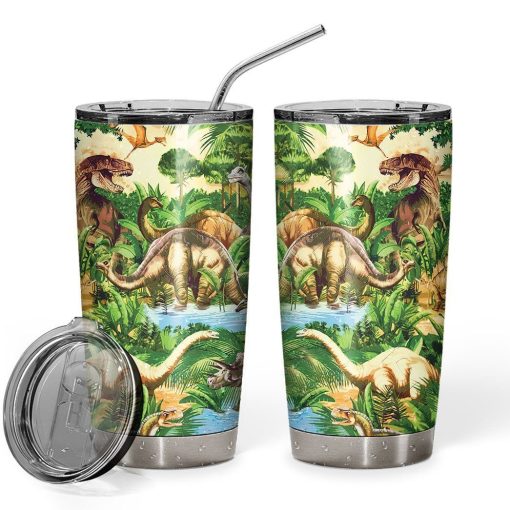Gearhumans 3D Dinosaur Tumbler ZZ2505216 Tumbler