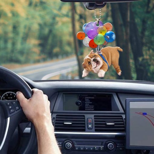 Gearhumans 3D Dog Balloon Car Hanging GJ27052117 Car Hanging