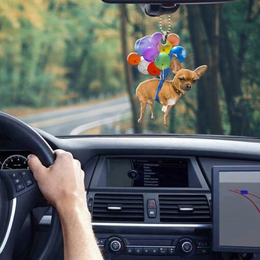 Gearhumans 3D Dog Balloon Car Hanging GJ31052101 Car Hanging