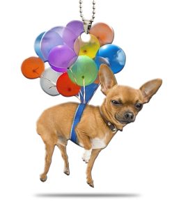 Gearhumans 3D Dog Balloon Car Hanging GJ31052101 Car Hanging Car Hanging/1 Pack 