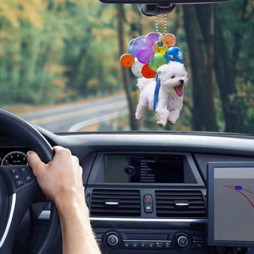 Gearhumans 3D Dog Balloon Car Hanging GJ31052102 Car Hanging