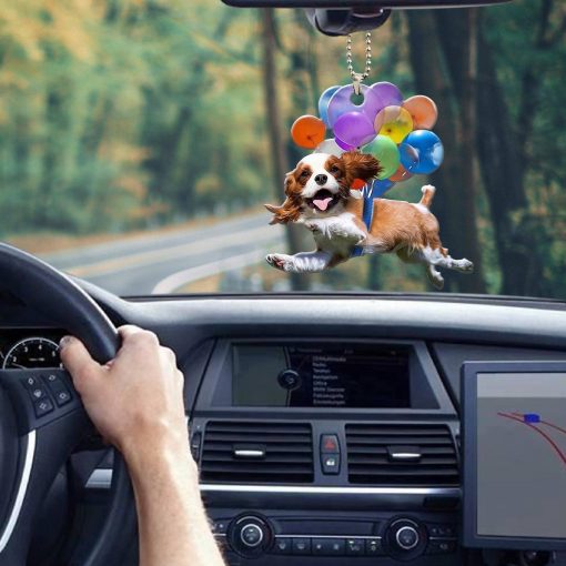 Gearhumans 3D Dog Balloon Car Hanging GJ31052106 Car Hanging