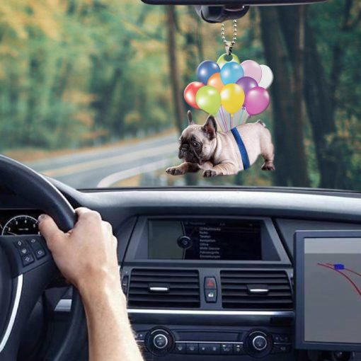 Gearhumans 3D Dog Balloon Car Hanging GJ31052109 Car Hanging