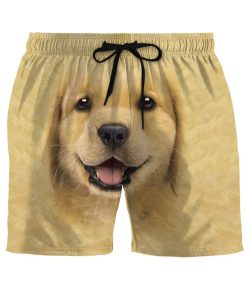 Gearhumans 3D Dog Head Beach Shorts Swim Trunks GV12063 Men Shorts Men Shorts S 