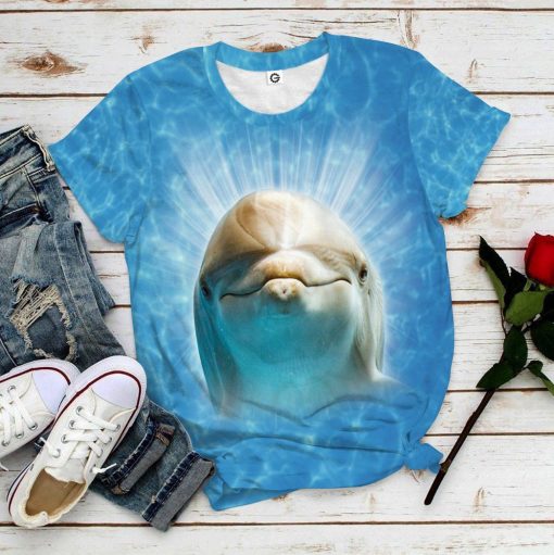 Gearhumans 3D Dolphin Custom Tshirt Hoodie Apparel 10 Gearhumans 3D Dolphin Custom Tshirt Hoodie Apparel GW02062128 3D Apparel