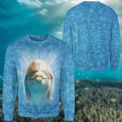 Gearhumans 3D Dolphin Custom Tshirt Hoodie Apparel 15 Gearhumans 3D Dolphin Custom Tshirt Hoodie Apparel GW02062128 3D Apparel