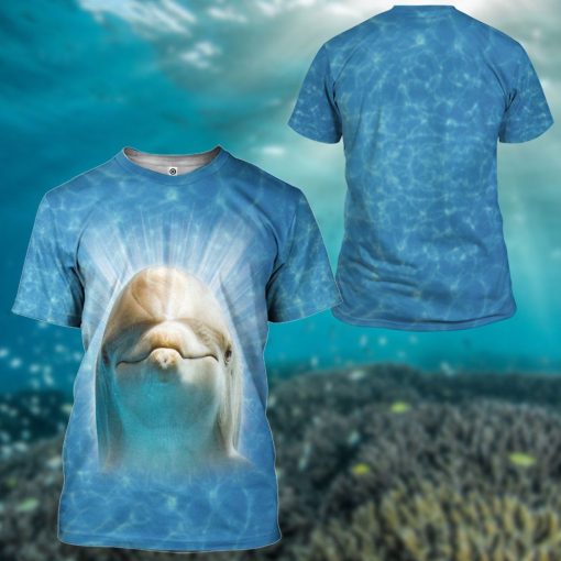 Gearhumans 3D Dolphin Custom Tshirt Hoodie Apparel 13 Gearhumans 3D Dolphin Custom Tshirt Hoodie Apparel GW02062128 3D Apparel