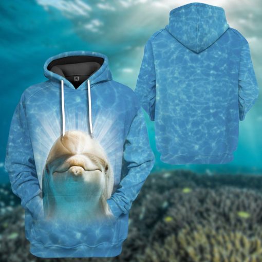 Gearhumans 3D Dolphin Custom Tshirt Hoodie Apparel 14 Gearhumans 3D Dolphin Custom Tshirt Hoodie Apparel GW02062128 3D Apparel