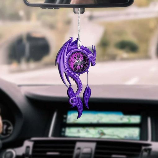 Gearhumans 3D Dragon Dreamcatcher Car Hanging GJ26052104 Car Hanging