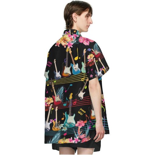 Gearhumans 3D Electric Guitar Hawaii Shirt ZZ13042 Hawai Shirt
