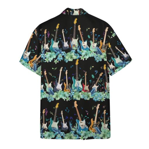 Gearhumans 3D Electric Guitar Hawaii Shirt ZZ13044 Hawai Shirt