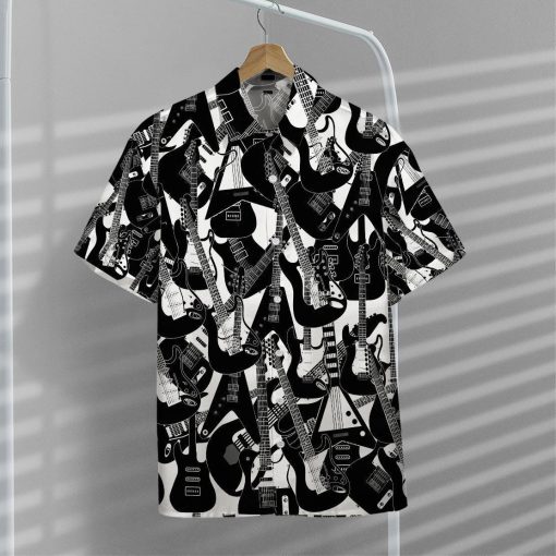 Gearhumans 3D Electric Guitar Hawaii Shirt ZZ1705211 Hawai Shirt