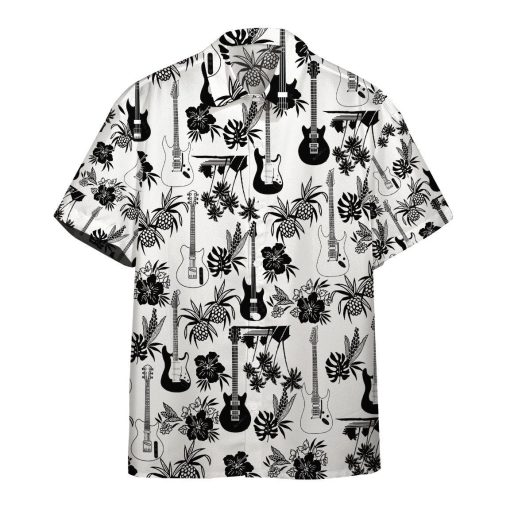 Gearhumans 3D Electric Guitar Hawaii shirt ZZ24032 Hawai Shirt Short Sleeve Shirt S